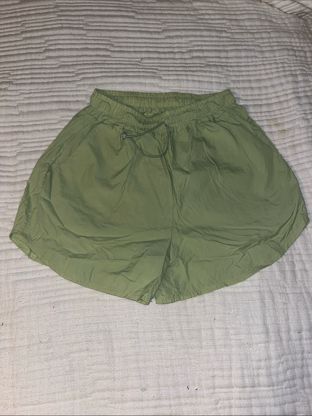 BDG Olive-Style Lightweight Athletic Shorts